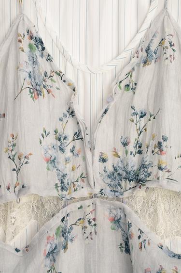 ROBE IMPRIMÉE RAMIE LIMITED EDITION - Imprimée de Zara - Image 7