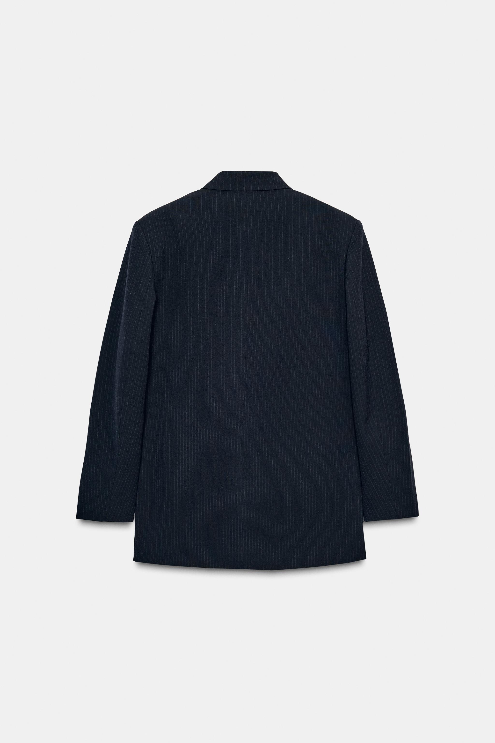 OVERSIZE KRUVAZE BLAZER - Görsel 2