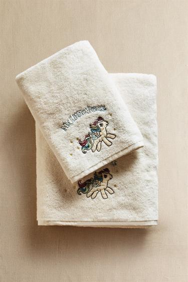 ©2026 HASBRO. MY LITTLE PONY TERRY TOWEL - Cream by Zara