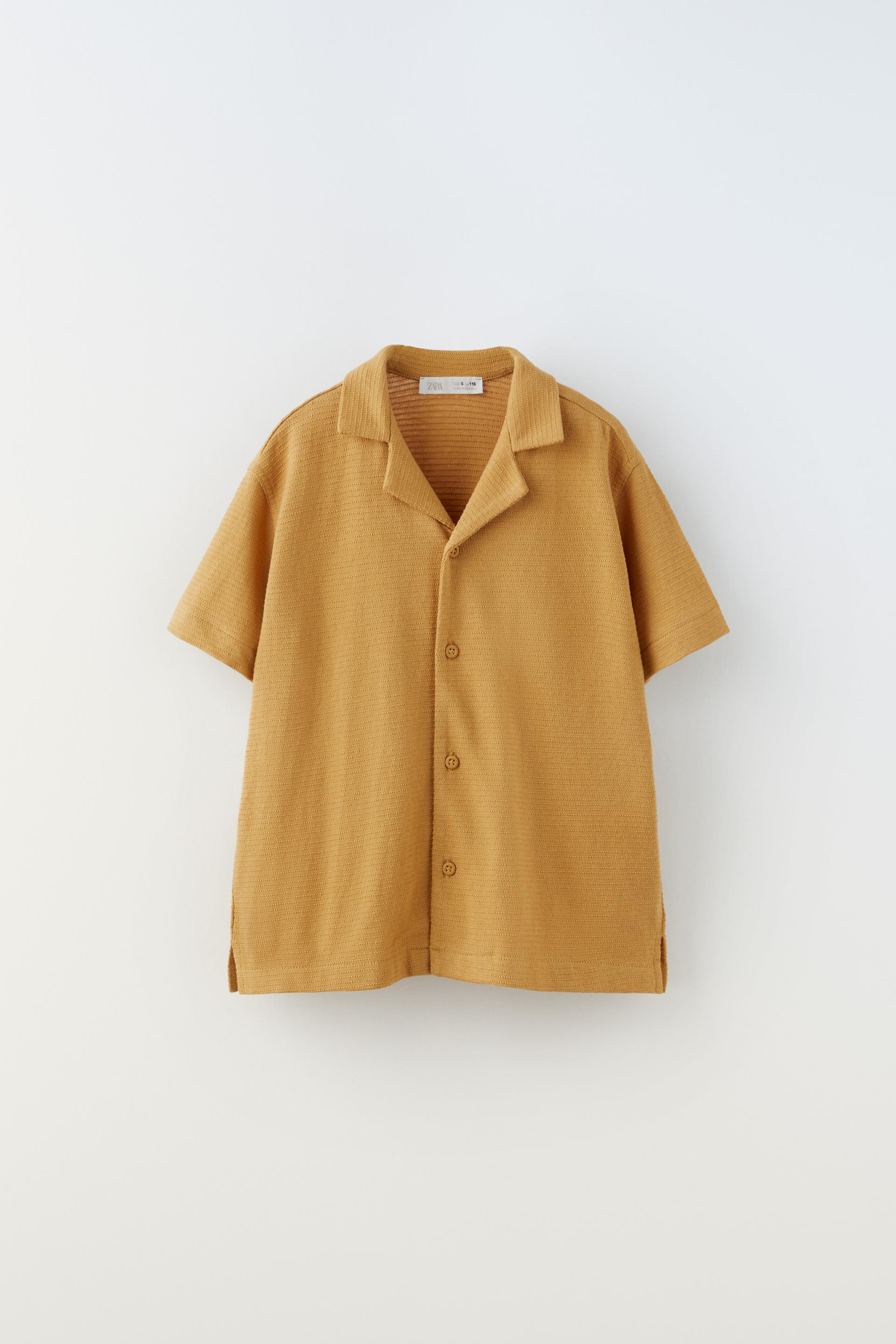 Uniqlo + WOMEN LINEN BLEND SHORT-SLEEVE SHIRT