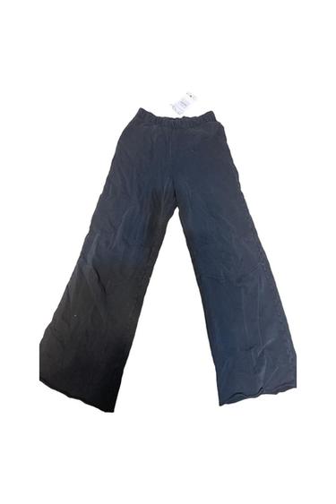 DARK GREY LOUNGE SWEATPANTS WIDE LEG