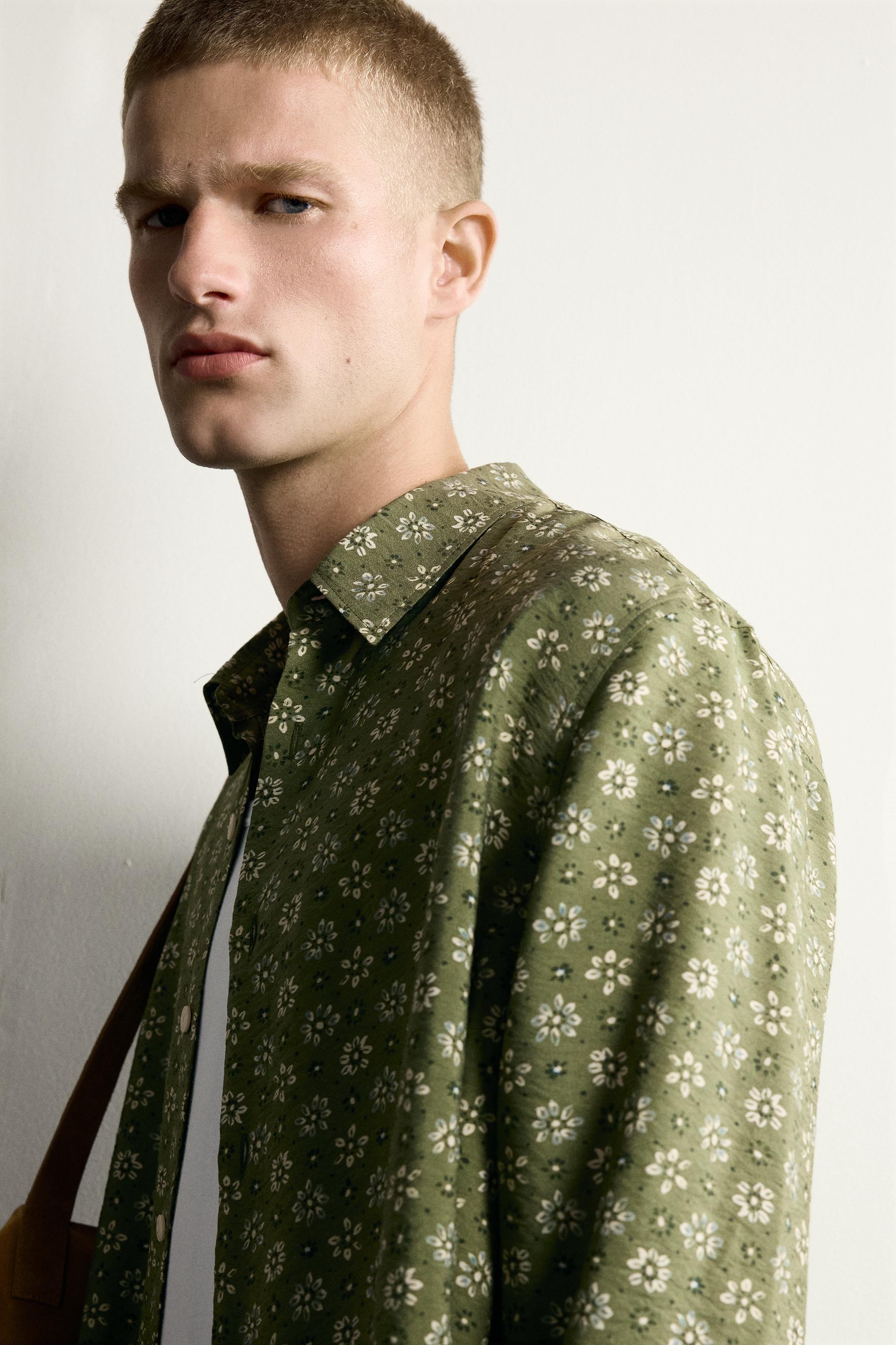 CHEMISE FLUIDE À IMPRIMÉ FLEURI