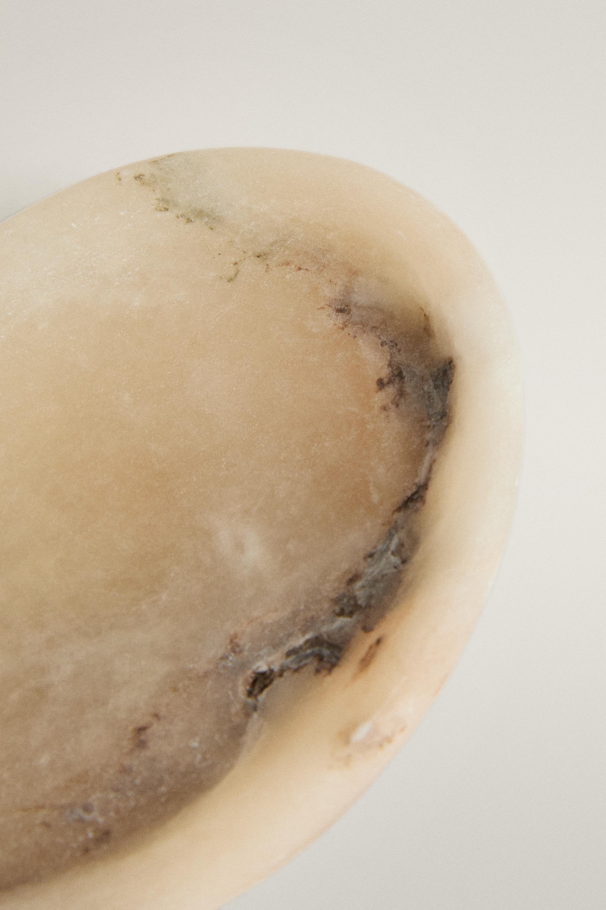 ALABASTER BATHROOM SOAP DISH
