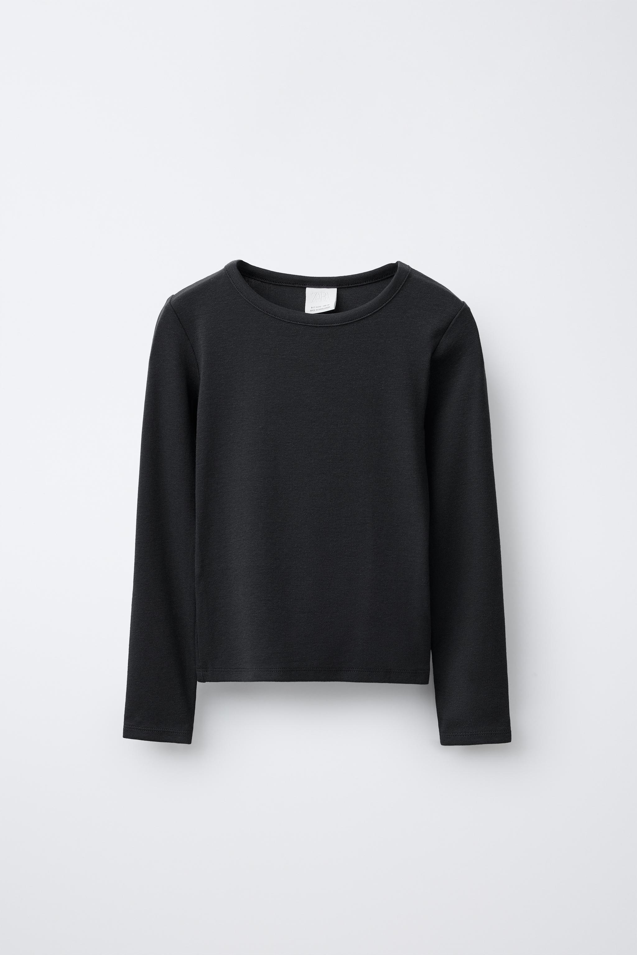 PLAIN MODAL T-SHIRT - White | ZARA United States