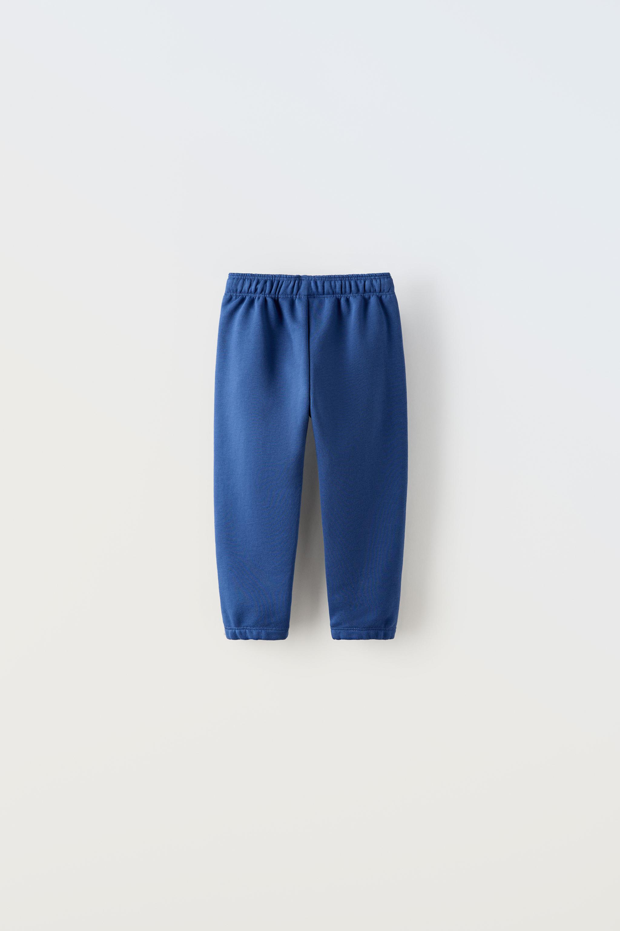 Zara jogging discount pants with text