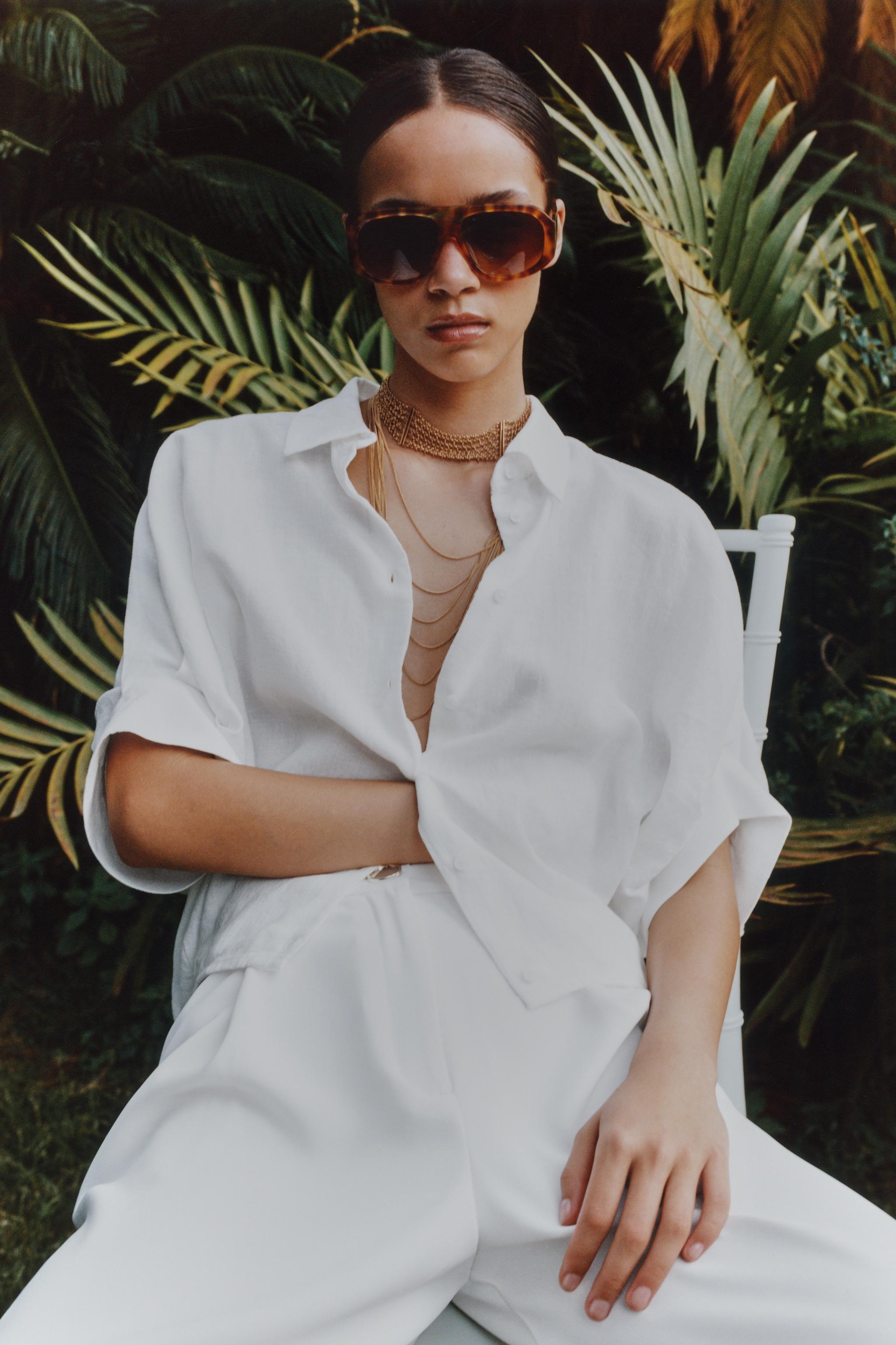 Zara 2'Lİ Zincir Choker Kolye Seti görsel 3