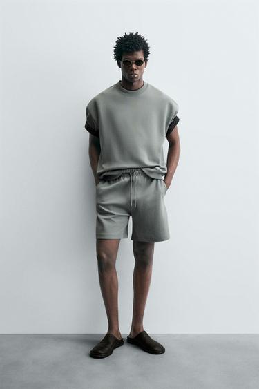 SUDADERA INTERLOCK TÉCNICA - Océano de Zara - Imagen 0