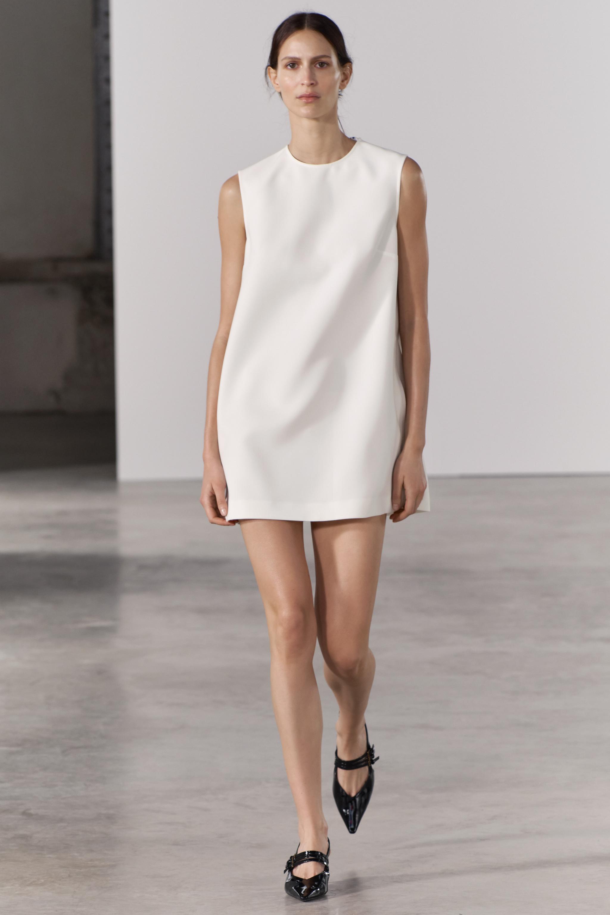 Zara hotsell shift dress