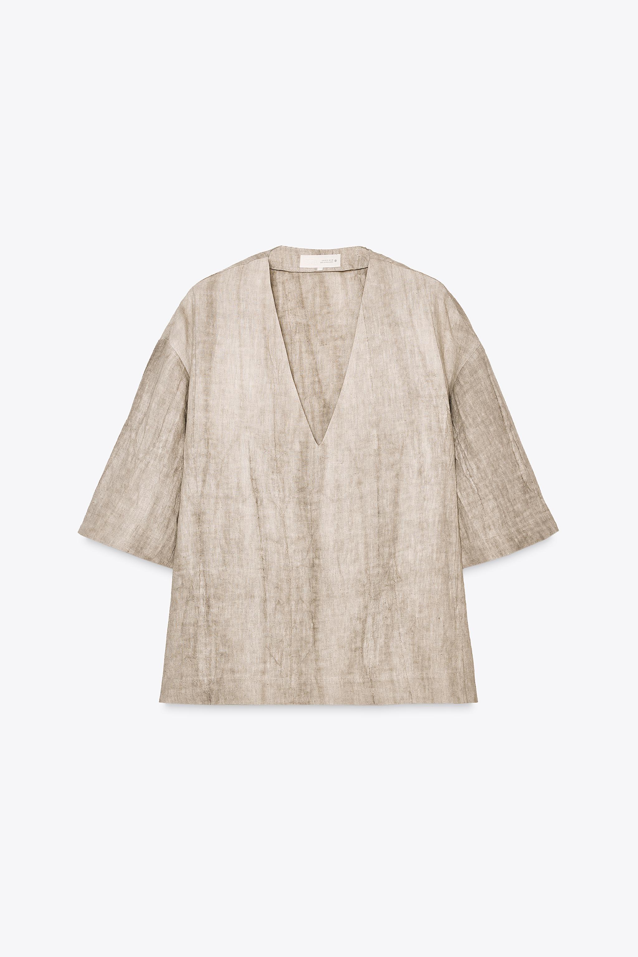 ZARA - にこ NEW ZARA 2023 PINK PURPLE TWEED TEXTURED HALTER PINAFORE