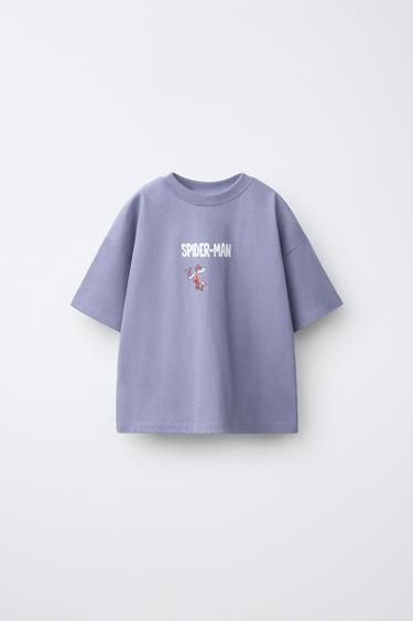SPIDER-MAN © MARVEL T-SHIRT - Light blue by Zara