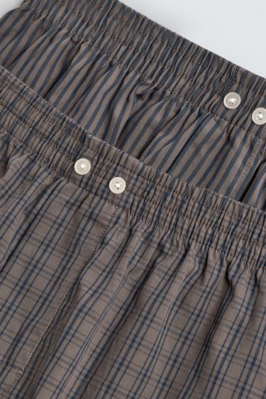 BOXER EN POPELINE COMBINÉE PACK DE 2 - divers de Zara - Image 2