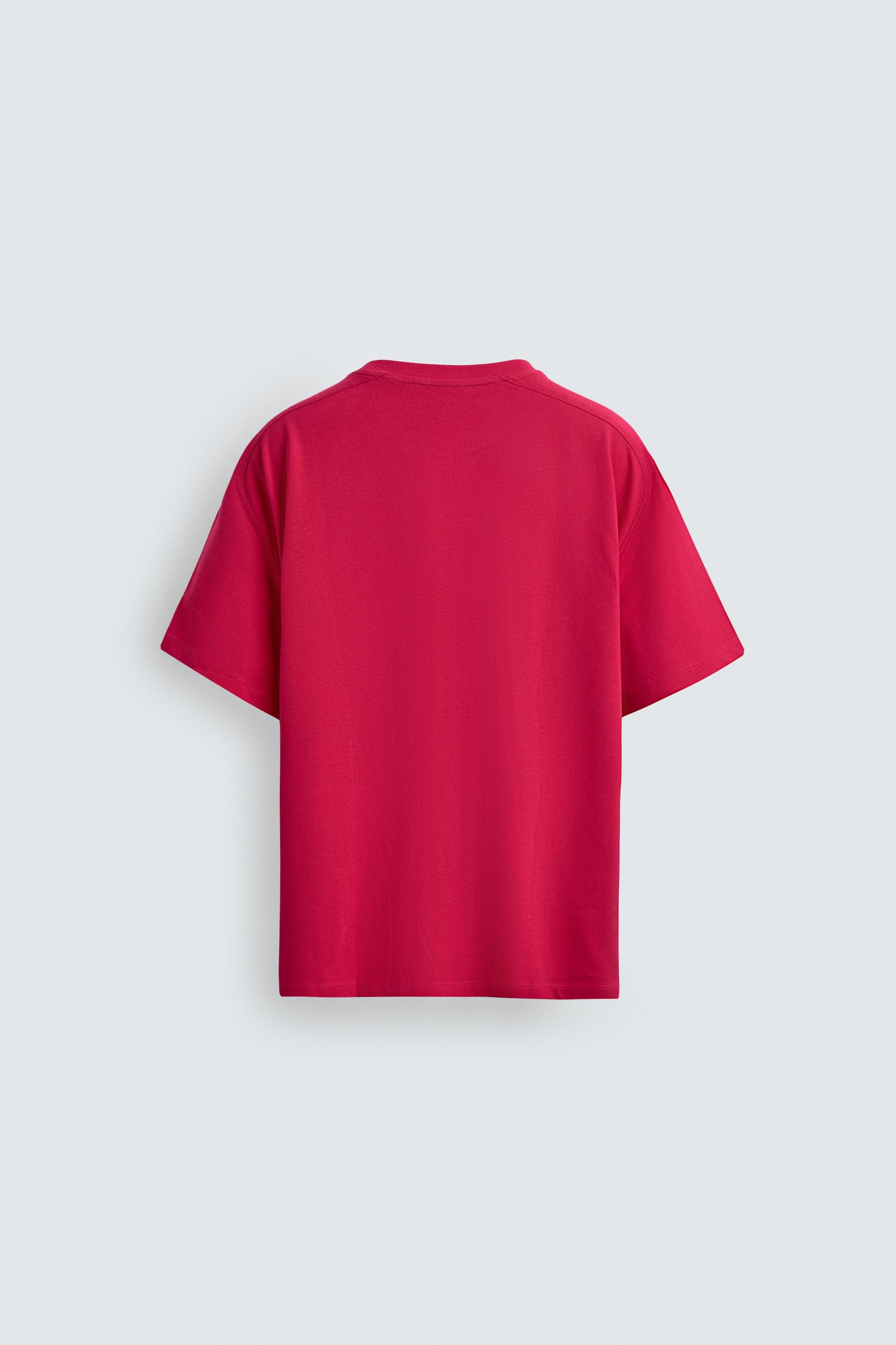 RELAXED FIT SEAM T-SHIRT