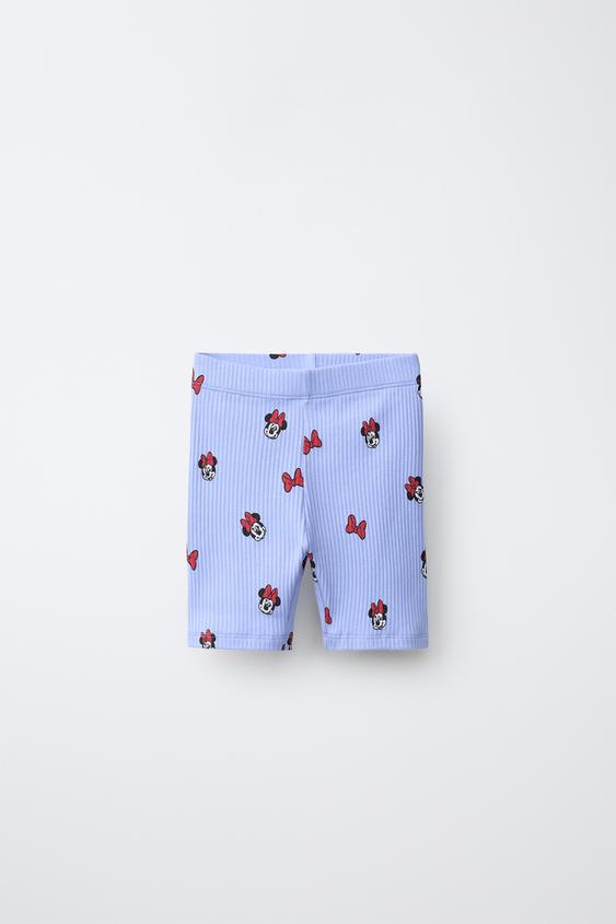 LEGGING CYCLISTE MINNIE MOUSE © DISNEY - Bleu / Blanc de Zara - Image 0