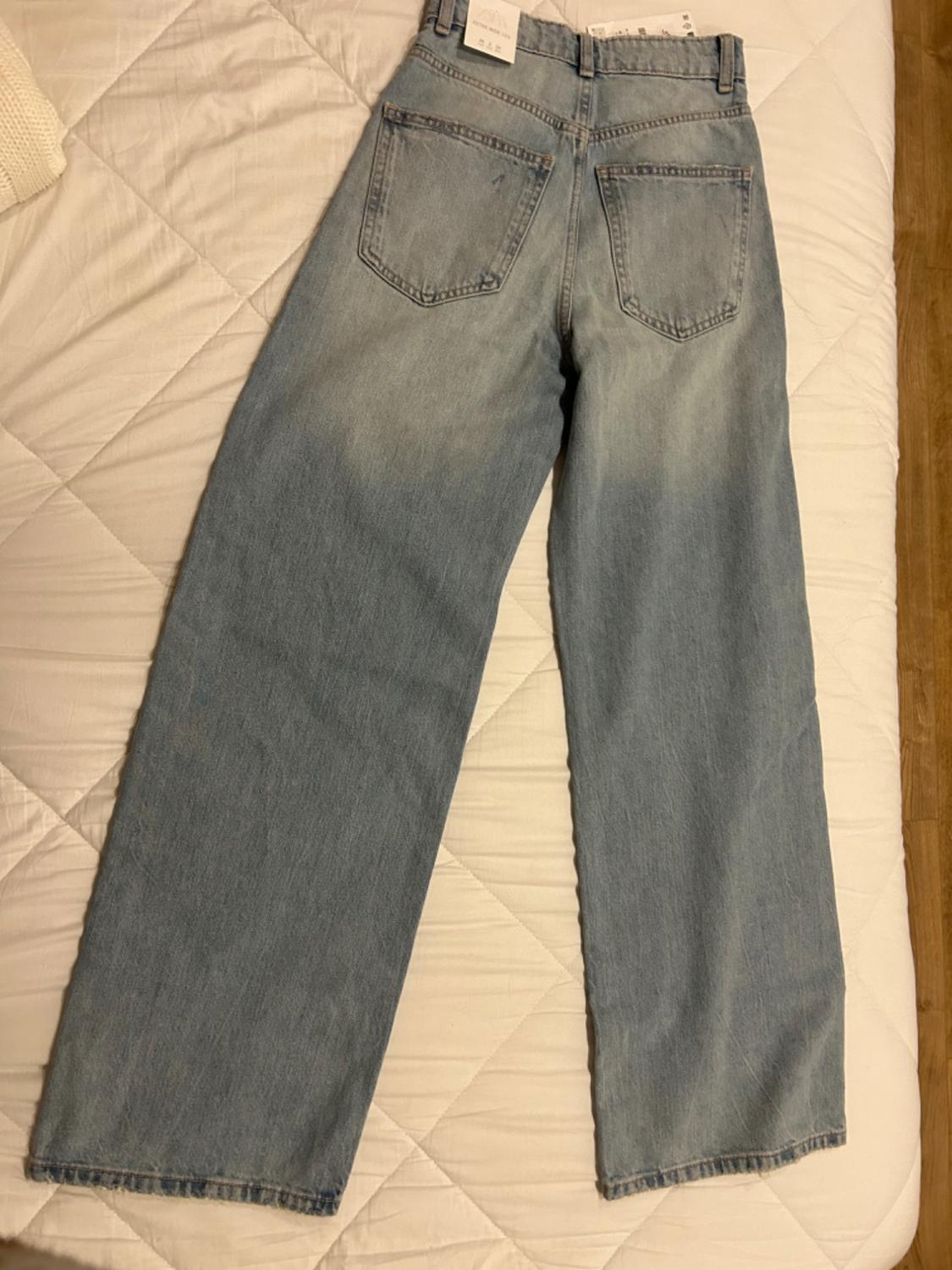 TRF EXTRA WIDE-LEG HIGH-WAIST JEANS - Image 5