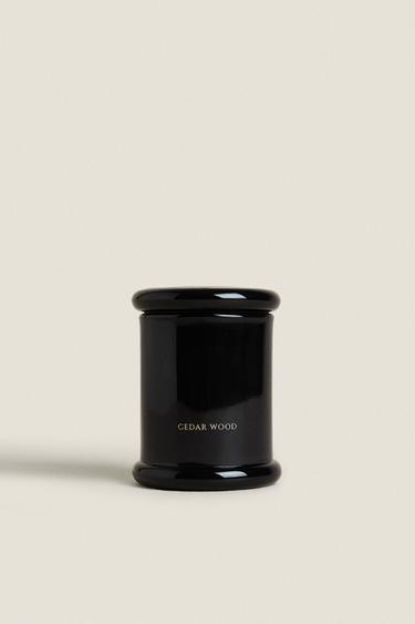 (150 G) CEDAR WOOD SCENTED CANDLE — Sky blue 1