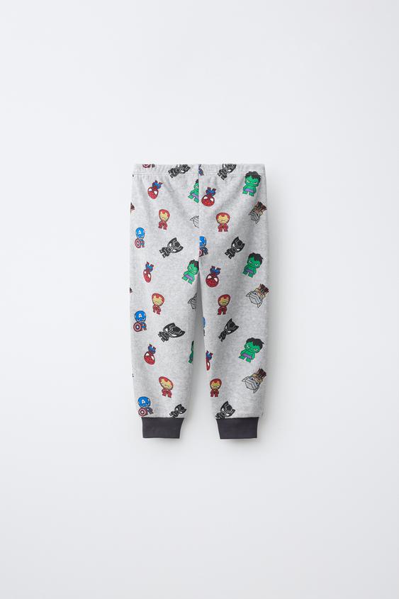 1 1/2-6 ANS / PYJAMA VELOURS THE AVENGERS © MARVEL - Gris chiné de Zara - Image 4