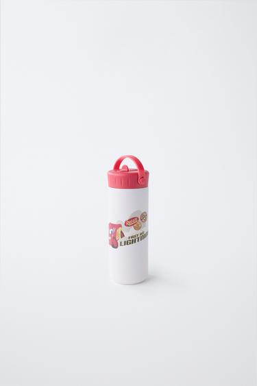 CARS LIGHTNING MCQUEEN © DISNEY/PIXAR 600ML STEEL BOTTLE — Red 2