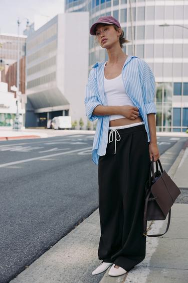 MAXI CITY BAG - Chocolate by Zara