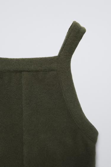 SOFT TOUCH DUNGAREES - Green by Zara - Image 2