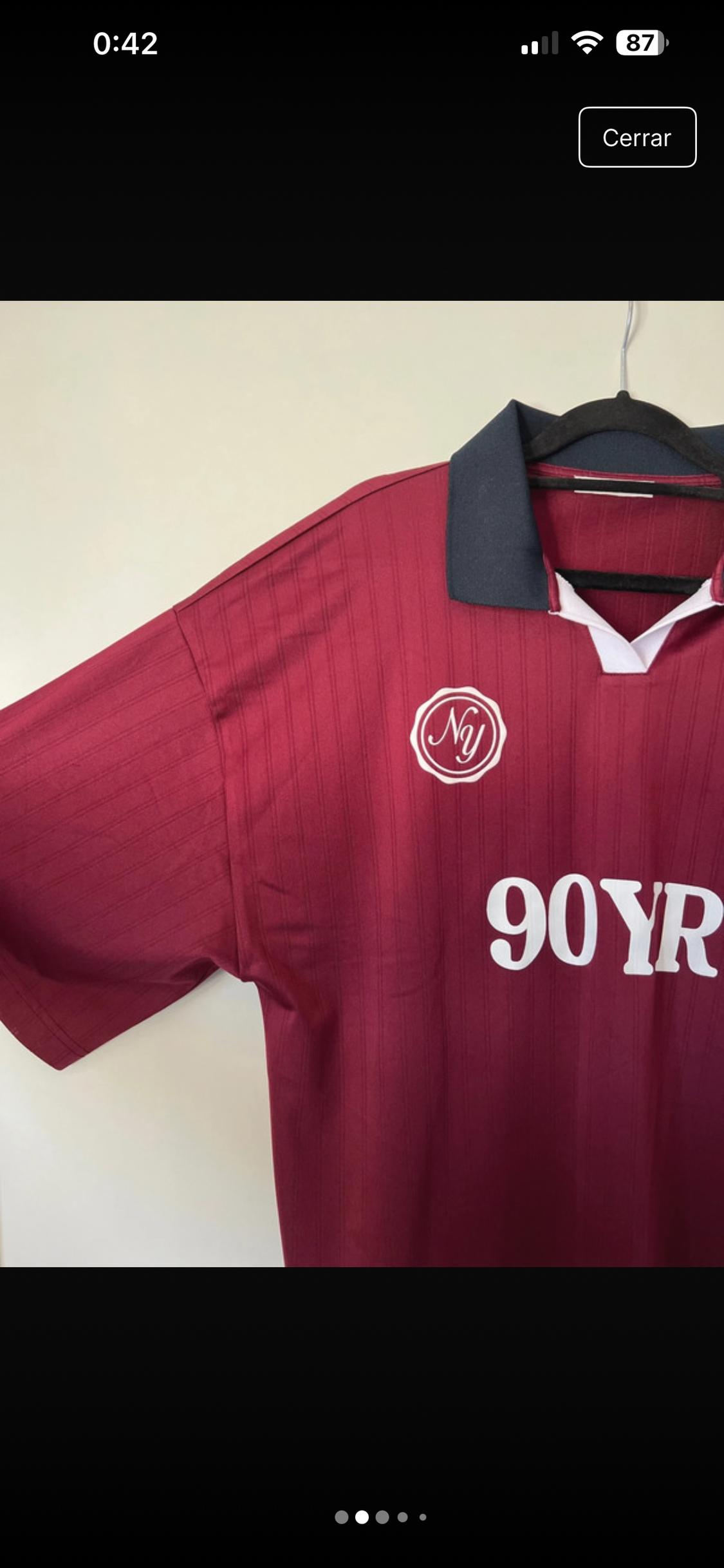 RETRO FOOTBALL TECHNICAL POLO SHIRT - Image 2