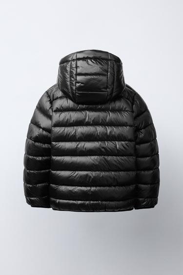 ULTRALIGHT TEXT JACKET - Black by Zara - Image 3
