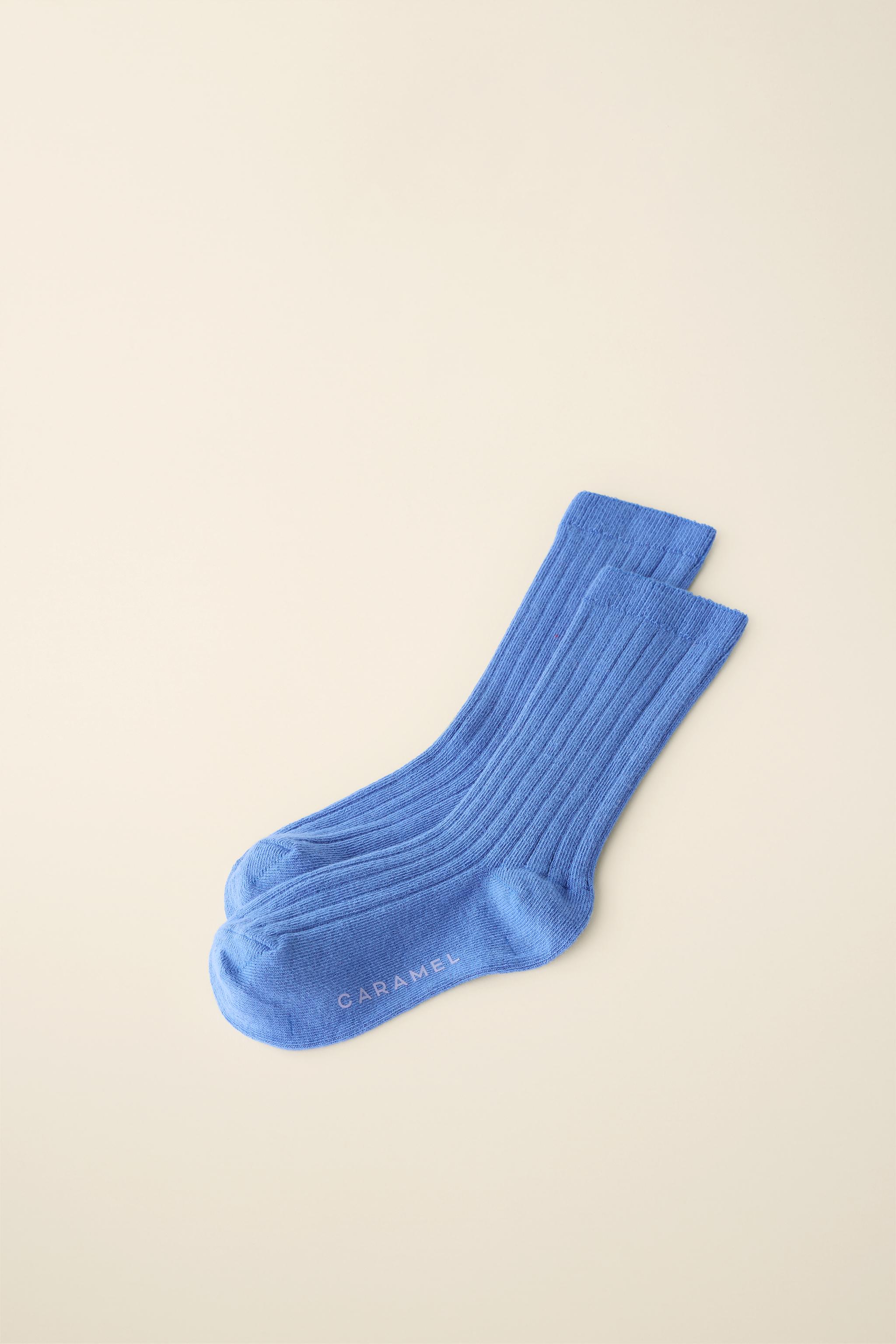 LONG RIBBED SOCKS CREATED BY CARAMEL LONDON X ZARA