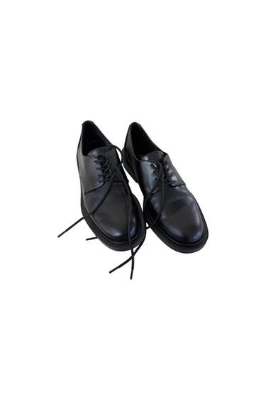LEATHER DERBY SHOES