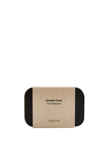 ABSOLUTE LINEN CAR AIR FRESHENER - Mustard by Zara