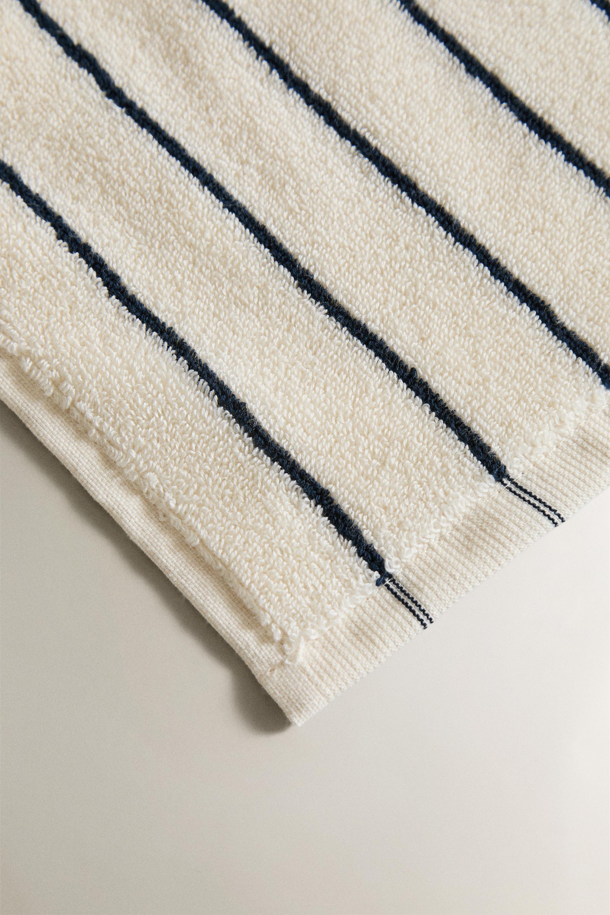 SERVIETTE DE BAIN RAYURE COULEUR