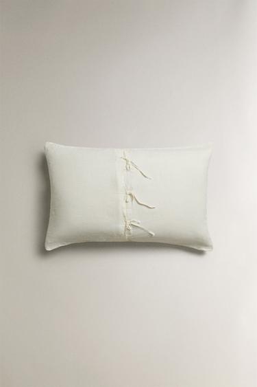 XXL CUSHION COVER - Ecru by Zara - Image 3