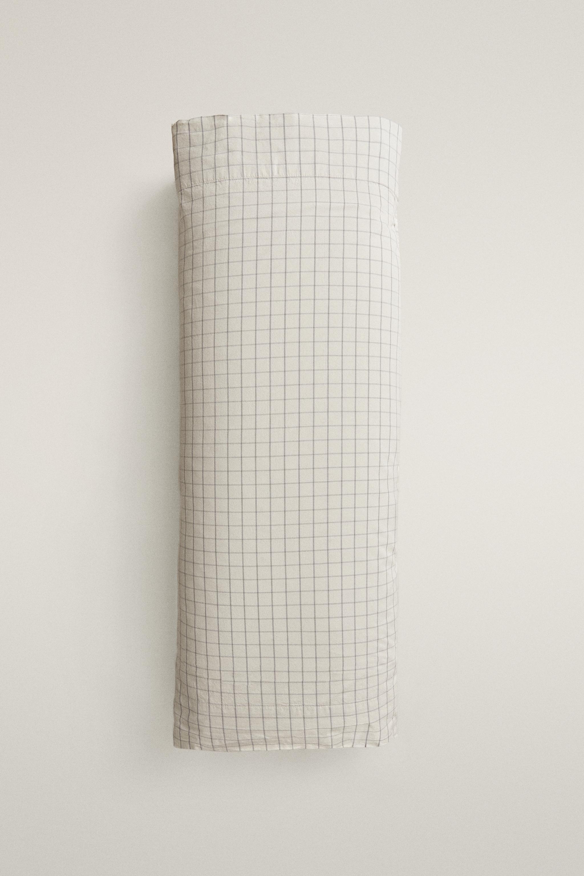 Zara COTTON PILLOWCASE — фото 5