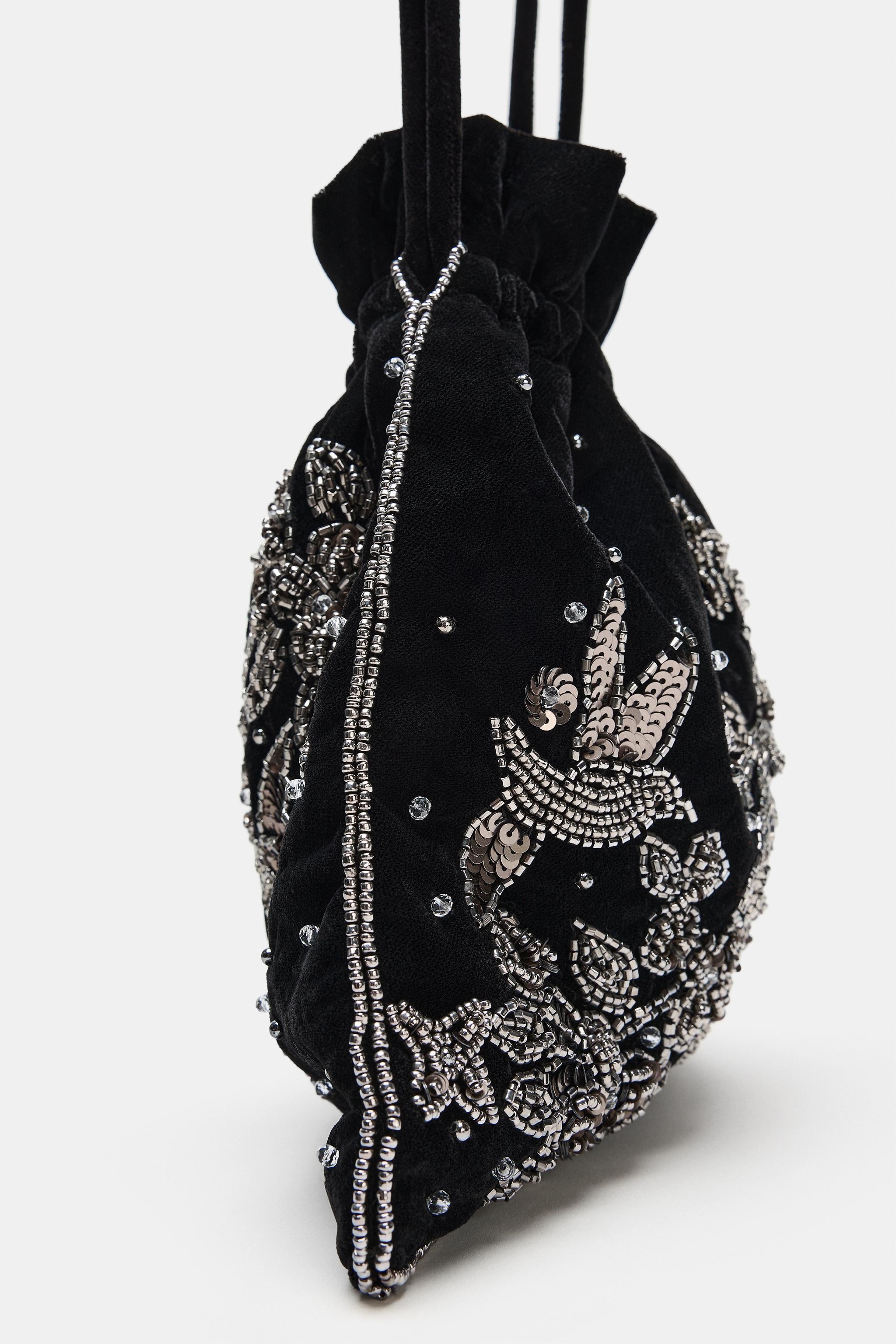 EMBROIDERED MINI BAG