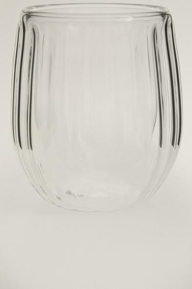 VERRE BOROSILICATE LIGNES EN RELIEF - Transparent de Zara - Image 3