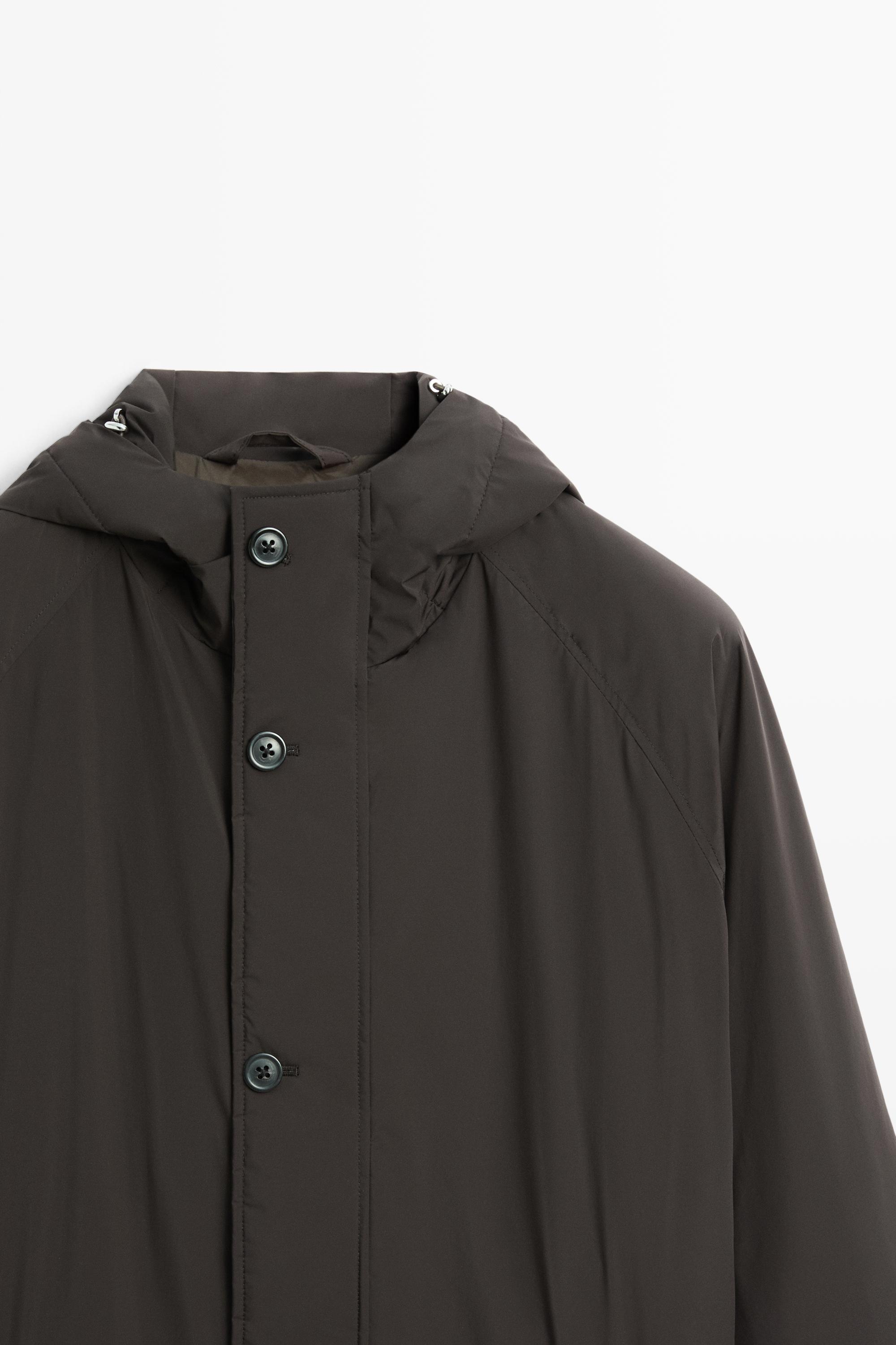 Long technical parka