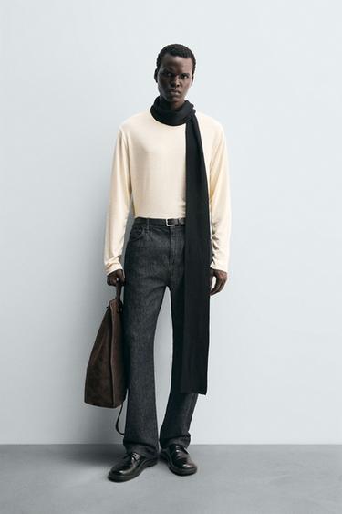 Zara LIGHTWEIGHT BASIC T-SHIRT - White - Image 0