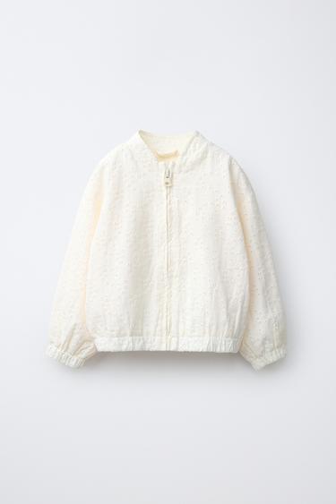 جاكيت بتطريز شيفلي - خَام الخاص بـ Zara