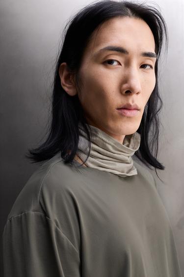 GRAPHIC LONG SLEEVE TECHNICAL RUNNING T-SHIRT - Mid-grey by Zara - Image 4