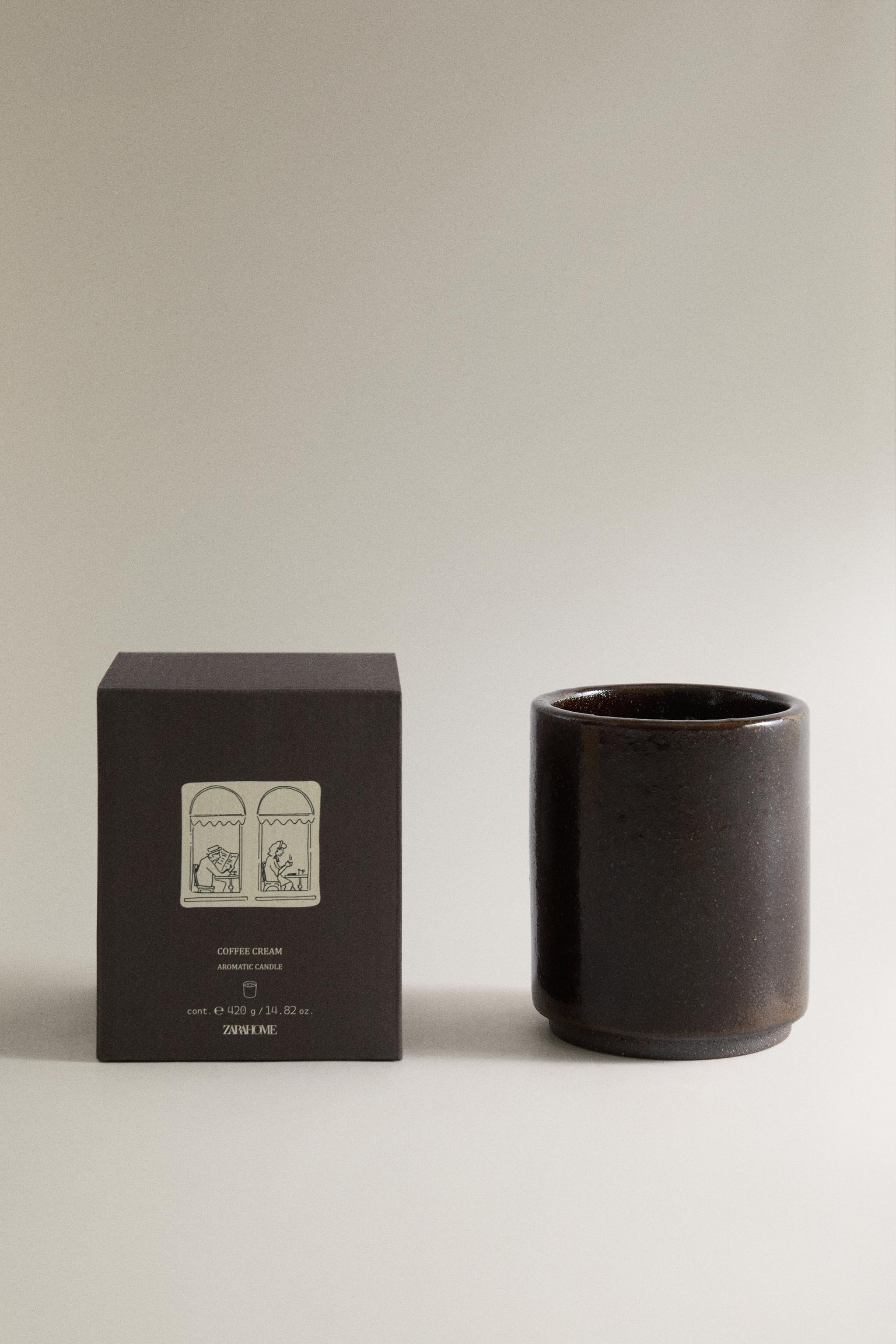 (420 G) COFFEE CREAM SCENTED CANDLE