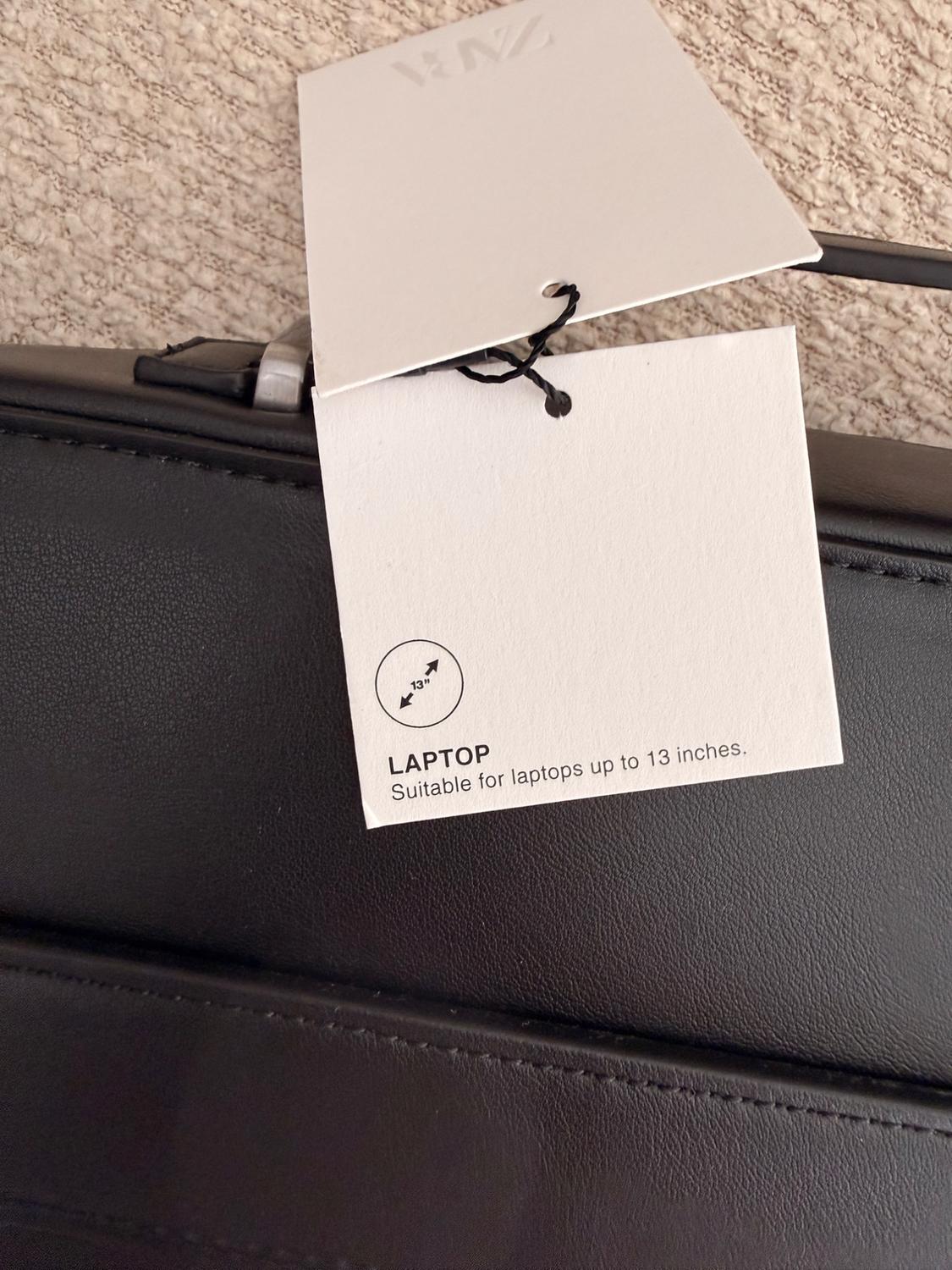 BRIEFCASE FOR LAPTOP BLACK - Image 3