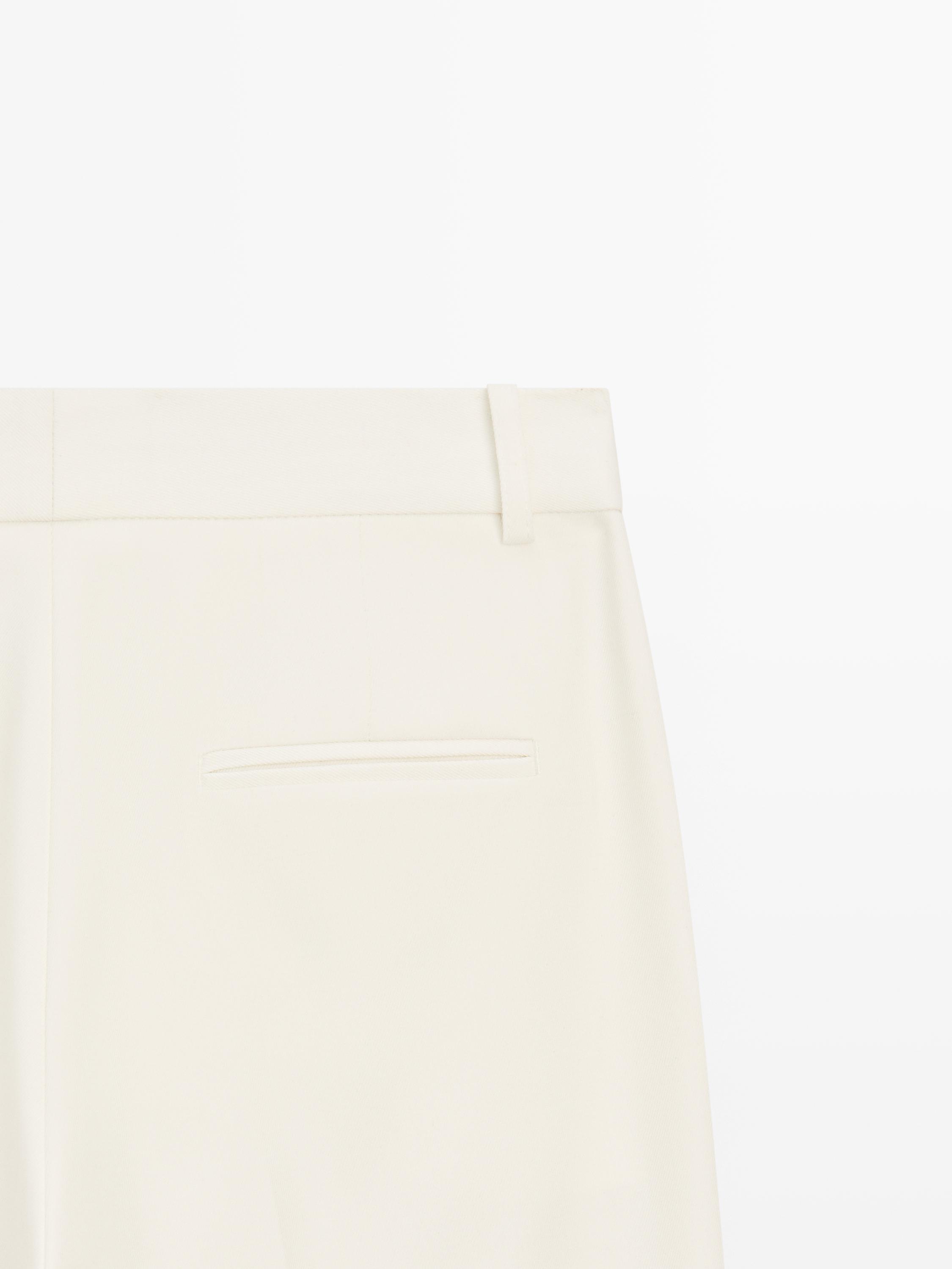 Pantalon droit et fluide