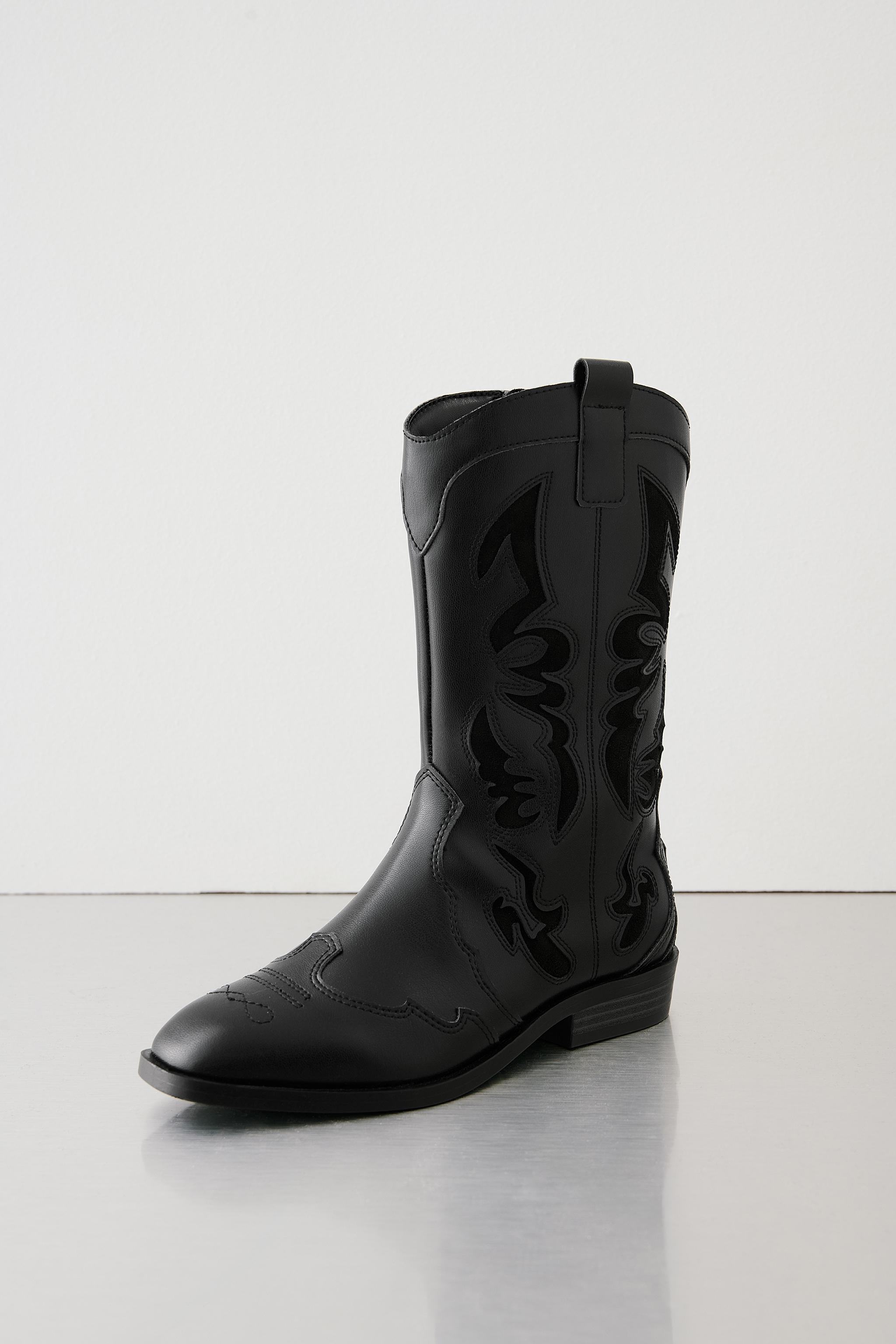 COWBOY BOOTS - Black | ZARA United States