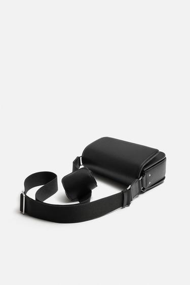 SAC BANDOULIÈRE TEXTURÉ - Noir de Zara - Image 3