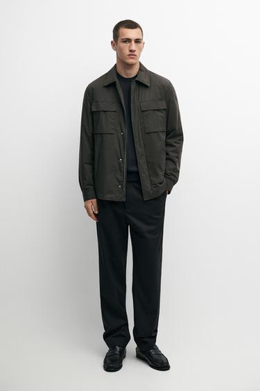 Zara Technical fabric pocket detail jacket - 897