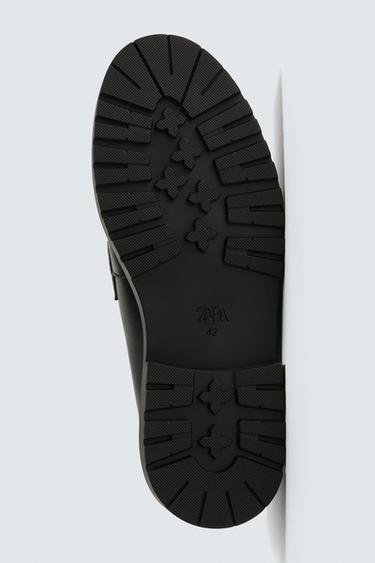 MOCASSINS MASQUE - Vert de Zara - Image 3