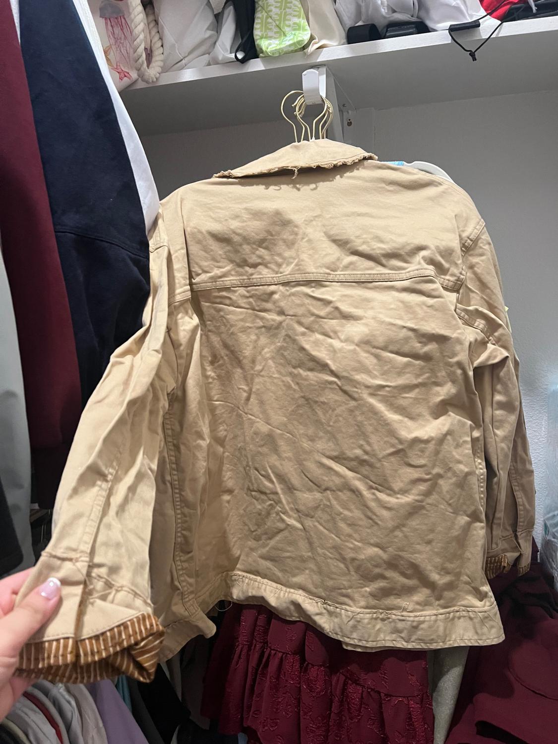 BEIGE OVER SHIRT - Image 4