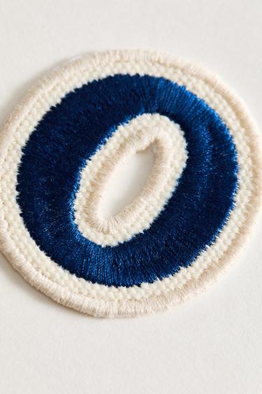 THERMO-ADHESIVE LETTER O PATCH - Green by Zara - Image 2