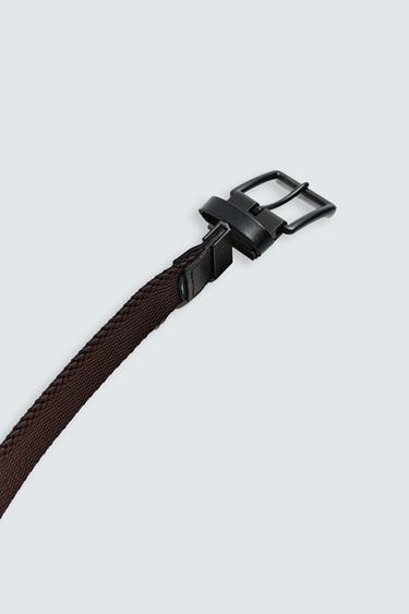 CEINTURE ÉLASTIQUE RÉVERSIBLE - Noir de Zara - Image 4