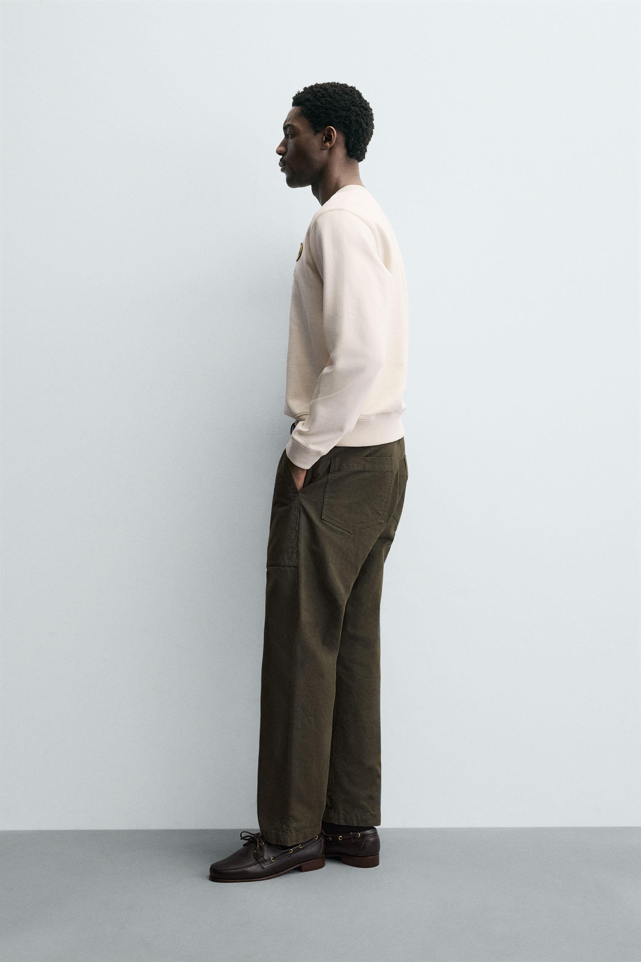 EMBROIDERED TEXT SWEATSHIRT