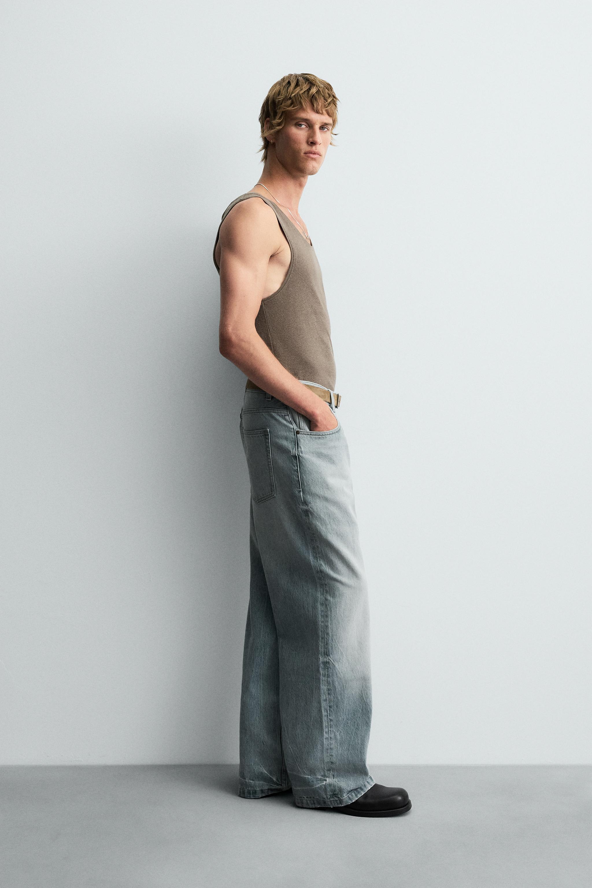 ZARA BAGGY FITデニムパンツ 38 0840/460 ZARA Baggy fitデニムパンツ ZARA BAGGY FITデニムパンツ 38 0840/460