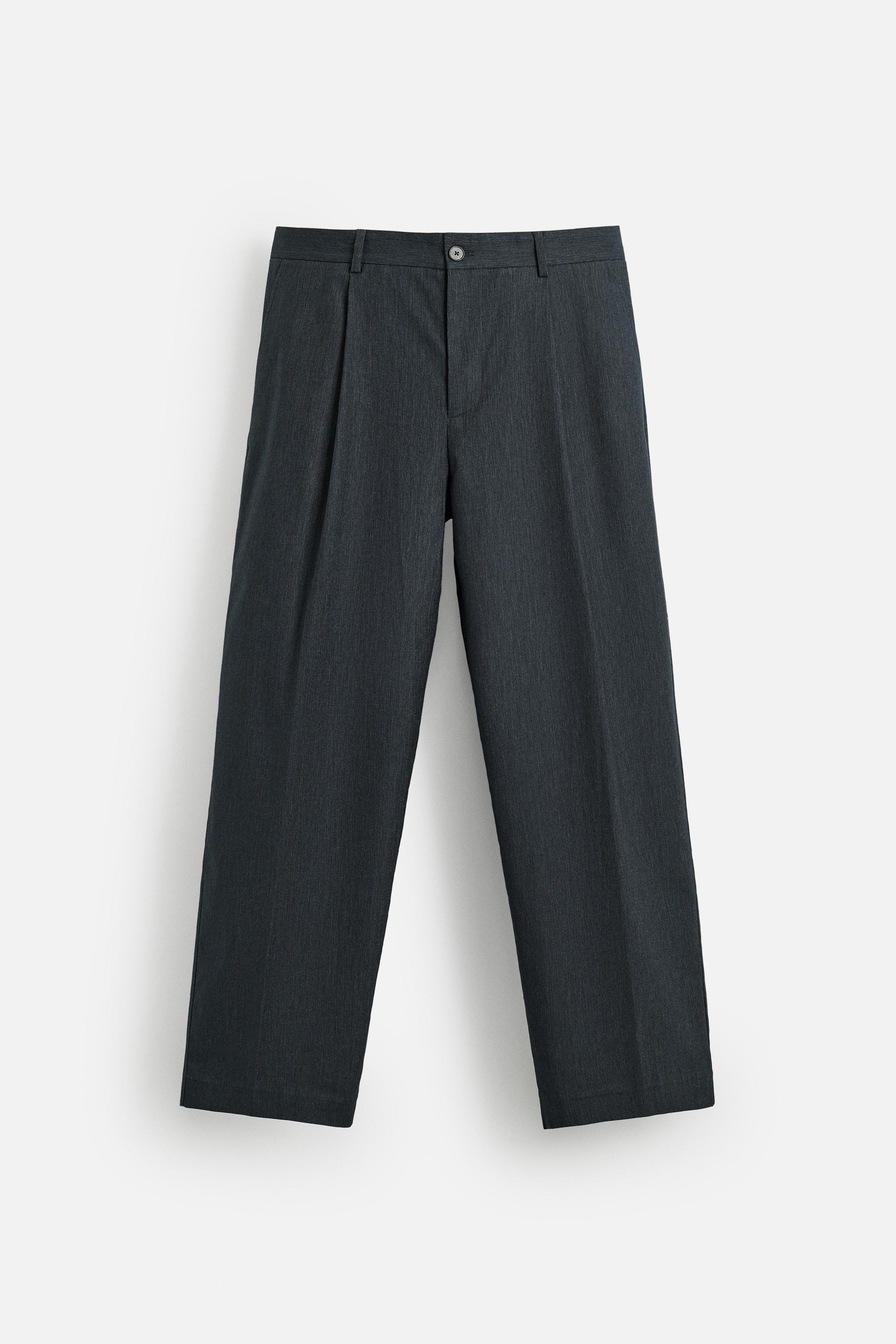 【ZARA】リラックスフィットプリーツパンツ 4302/517/505 ZARA】リラックスフィットプリーツパンツ 4302/517/505 (ZARA